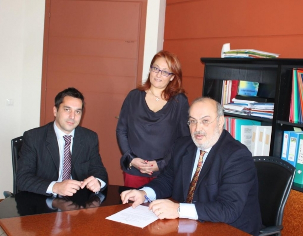 Με τον Διοικητή της 6ης Υγειονομικής Περιφέρειας