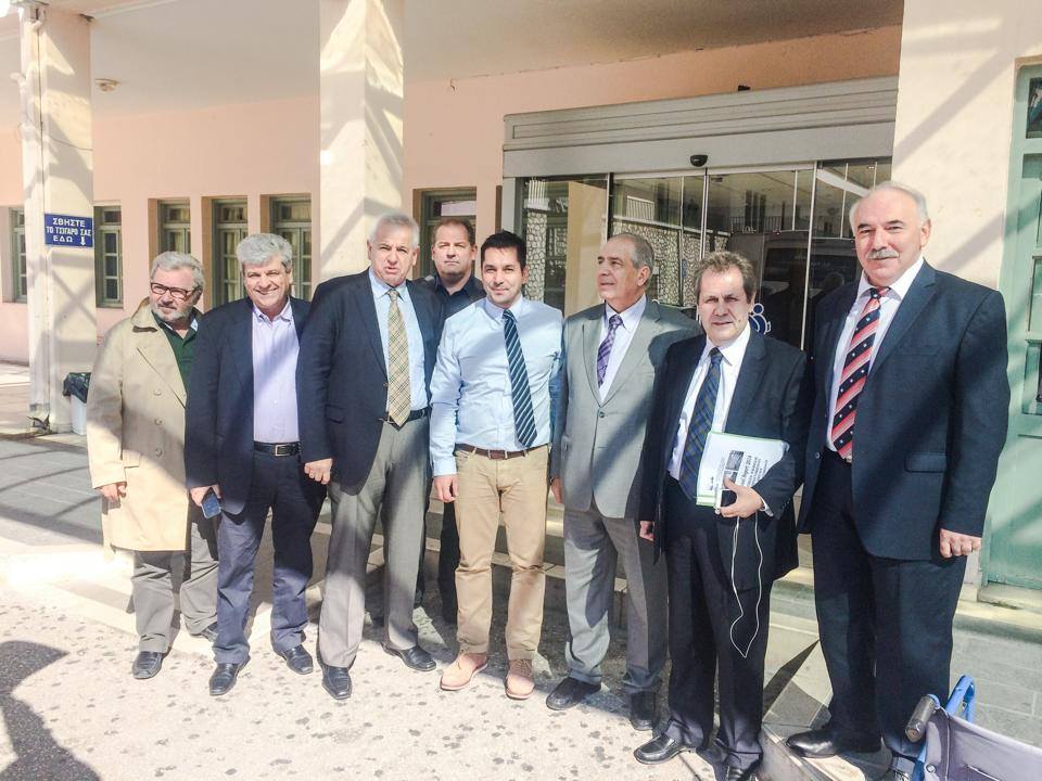 Επίσκεψη αντιπροσωπείας Πανελλήνιου Ιατρικού Συλλόγου